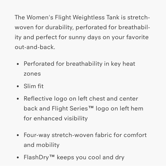 The North Face Flight Series Running Tank - Picture 6 of 7